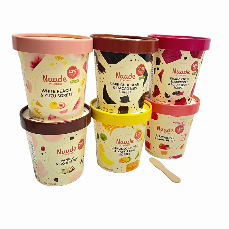 fournisseur de gobelets en papier pour crème glacée